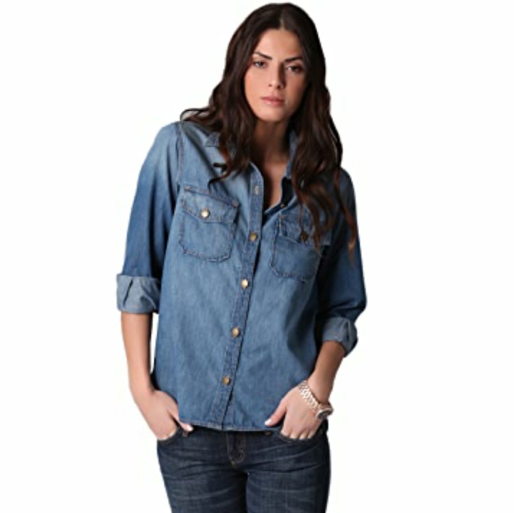 Current/Elliott 'Perfect Shirt' - Denim